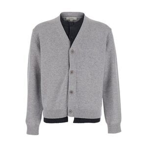 Jw Anderson Men Contrast Layered Cardigan